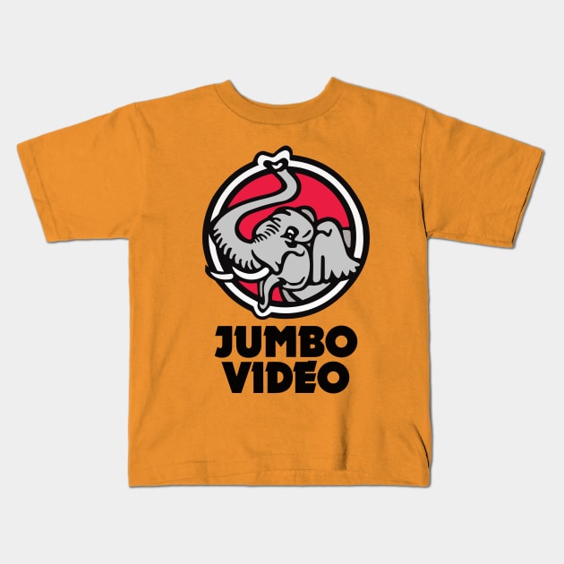 Jumbo Video Kids T-Shirt by Studio Marimo